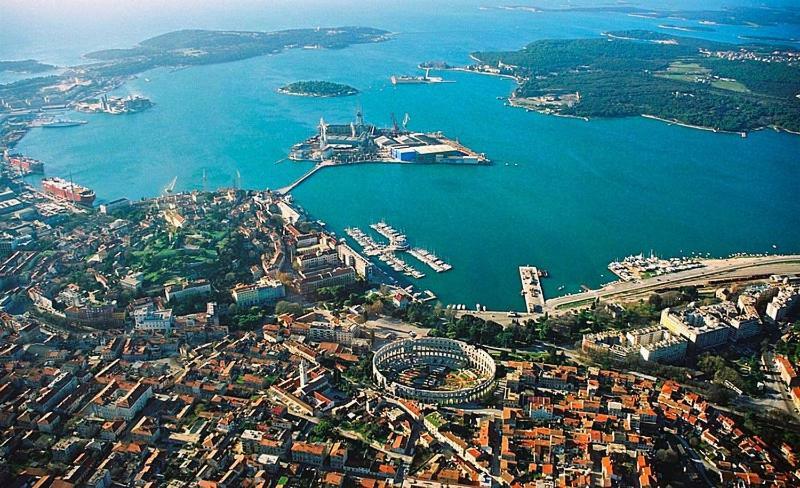 Apartman Ivana Pula Exteriér fotografie